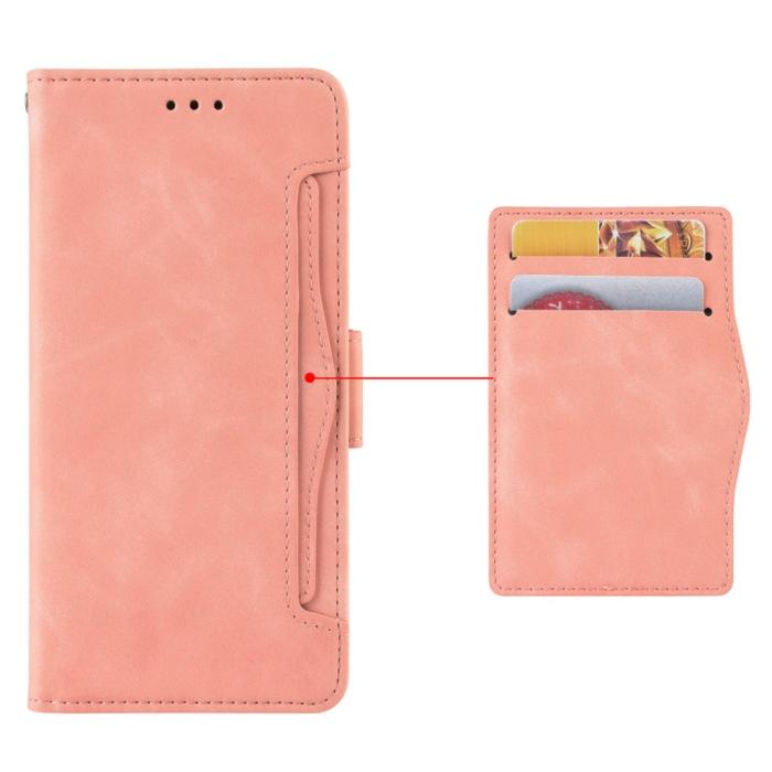 Bild 2,  Samsung Galaxy A25 5G Fodral Med Avtagbart Kortfodral Rosa - Teknikhallen.se