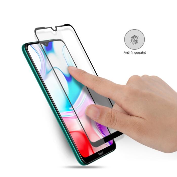 Bild 5, MOCOLO Xiaomi Redmi 8/8A - Härdat glas - Heltäckande skärmskydd - Teknikhallen.se