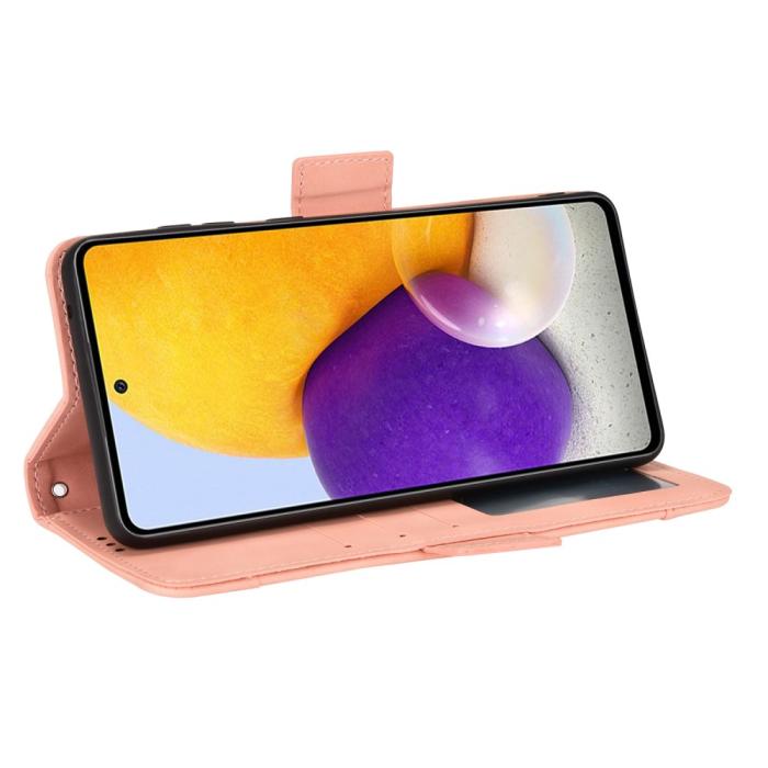 Bild 5,  Samsung Galaxy A53 5G Fodral Avtagbart Kortfodral Ljus Rosa - Teknikhallen.se