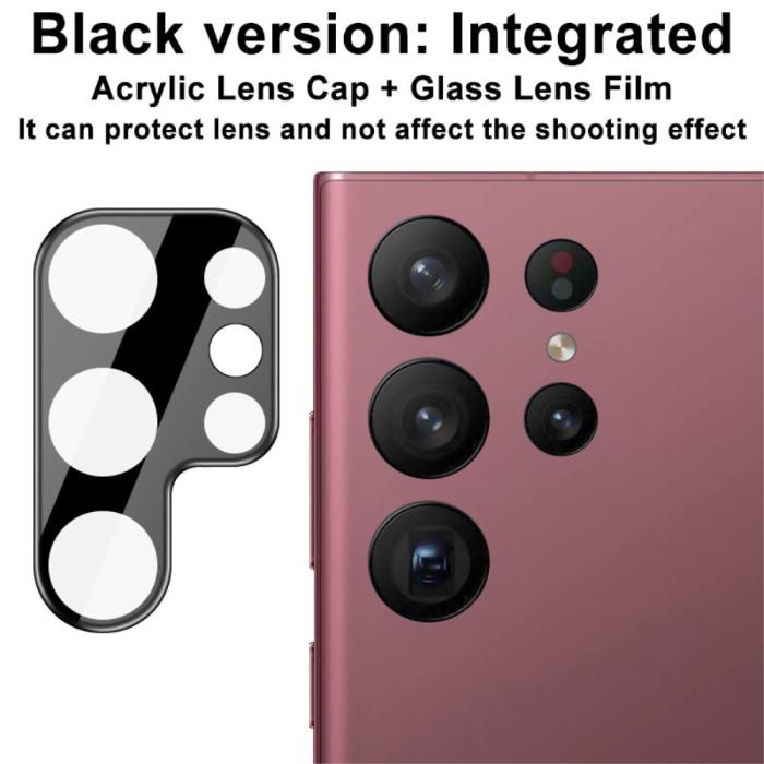 Bild 3, IMAK IMAK Galaxy S23 Ultra Linsskydd Akryl/Härdat Glas Svart - Teknikhallen.se