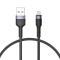 Tech-Protect Tech-Protect 25 cm 2.4A MicroUSB UltraBoost Laddkabel Svart - Teknikhallen.se