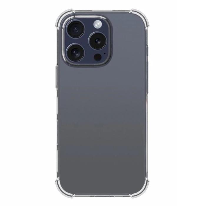 Bild 4,  iPhone 16 Pro Max Skal Shockproof TPU Transparent - Teknikhallen.se