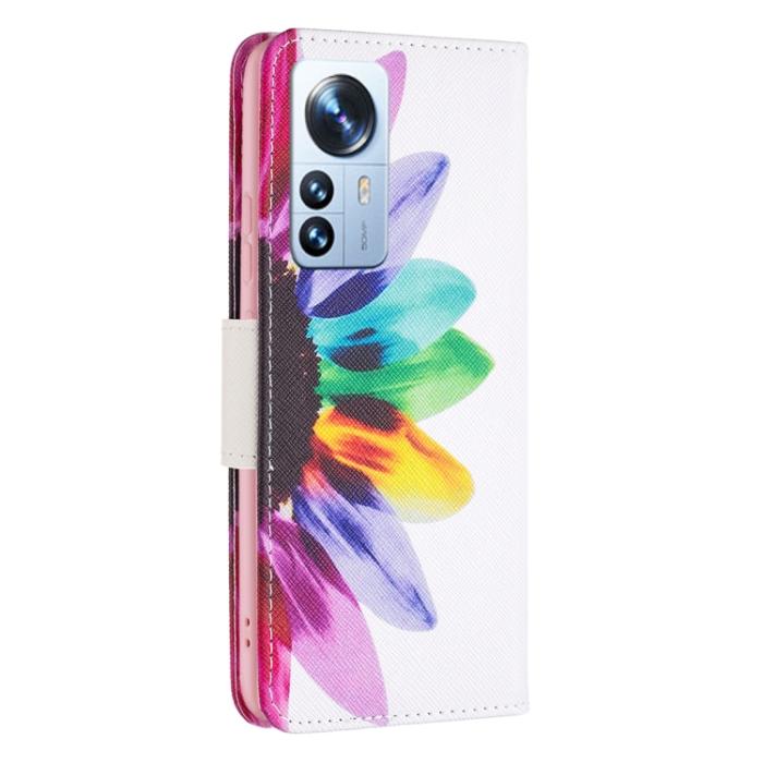 Bild 3,  Xiaomi 12 Pro Fodral Med Tryck Sun Flower - Teknikhallen.se