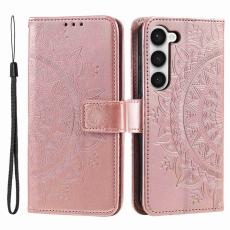  Samsung Galaxy S23 Fodral Mandala L&auml;der Ros&eacute;guld - Teknikhallen.se