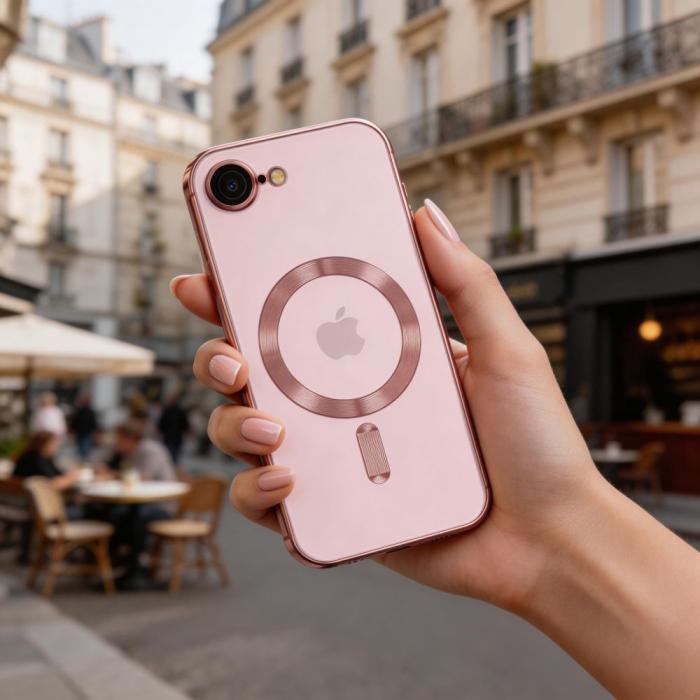 Bild 5, Tech-Protect Tech-Protect iPhone 17e / 16e Skal MagSafe MagFlex Roséguld - Teknikhallen.se