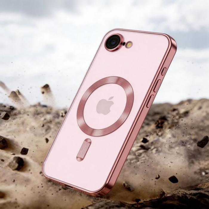 Bild 6, Tech-Protect Tech-Protect iPhone 17e / 16e Skal MagSafe MagFlex Roséguld - Teknikhallen.se