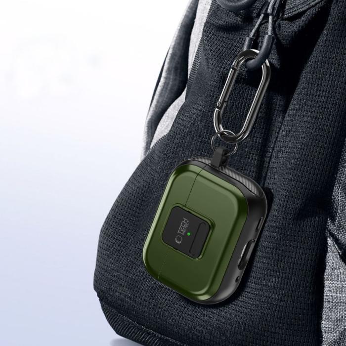 Bild 6, Tech-Protect Tech-Protect AirPods Pro 2/1 Skal MagSafe Defender Hook - Teknikhallen.se
