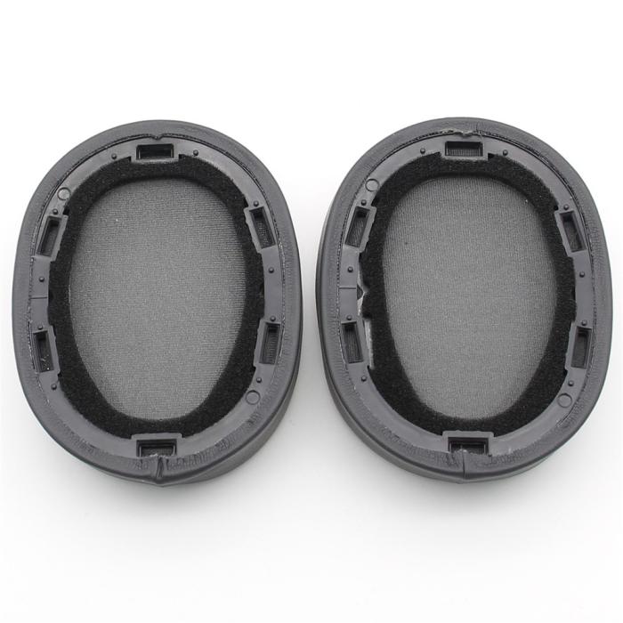 Bild 3,  Öronkuddar För Sony MDR-100ABN/WH-H900N Svart - Teknikhallen.se