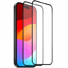 NORTHJO NORTHJO iPhone 17 2-PACK Sk&auml;rmskydd Helt&auml;ckande H&auml;rdat Glas - Teknikhallen.se