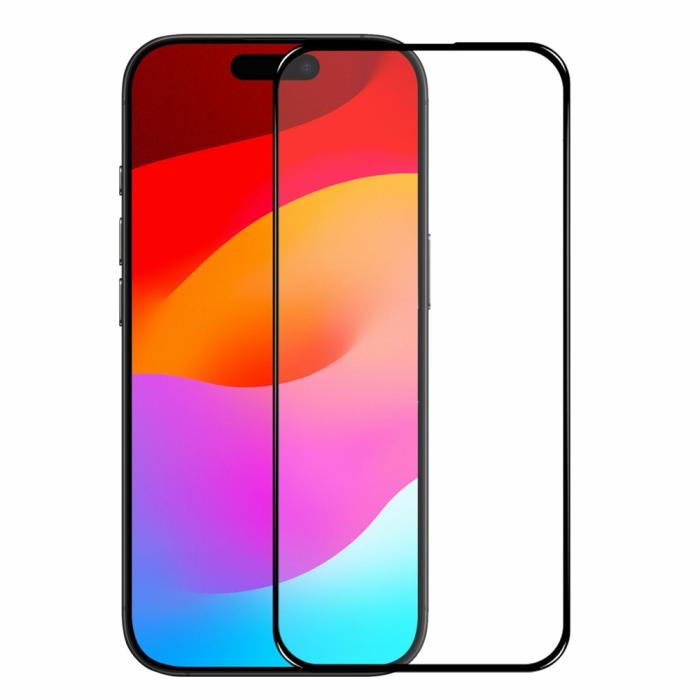 Bild 3, NORTHJO NORTHJO iPhone 17 2-PACK Skärmskydd Heltäckande Härdat Glas - Teknikhallen.se