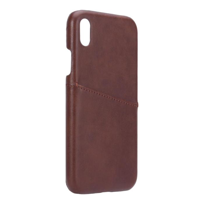 Bild 3, Onsala ONSALA iPhone XR Skal Kortfack Brun - Teknikhallen.se