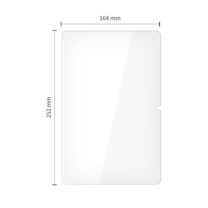 Bild 6, Tech-Protect Tech-Protect Galaxy Tab A11 Plus/A9 Plus 2-PACK Skärmskydd GlassFit+ - Teknikhallen.se
