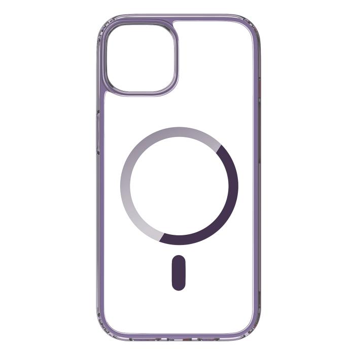 Bild 3, ColorPop ColorPop iPhone 14 Skal CH MagSafe Transparent/Lila - Teknikhallen.se
