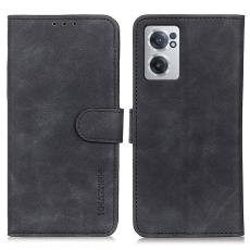 KHAZNEH KHAZNEH OnePlus Nord CE 2 5G Fodral Retro L&auml;der Svart - Teknikhallen.se