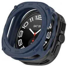  Galaxy Watch Ultra (2025) / 47 mm Skal TPU M&ouml;rk Bl&aring; - Teknikhallen.se