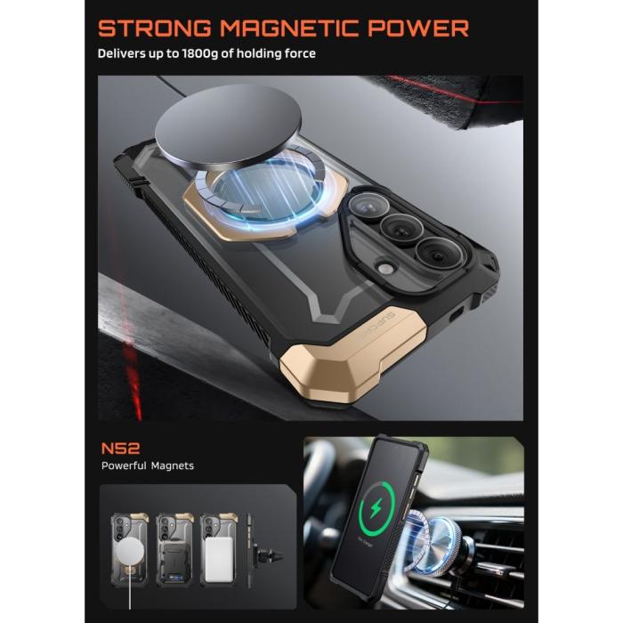 Bild 3, Supcase Supcase Samsung Galaxy S26 Skal MagSafe UB Grip Desert - Teknikhallen.se