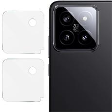 IMAK IMAK Xiaomi 14 2-PACK Linsskydd H&auml;rdat Glas - Teknikhallen.se