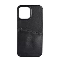 Buffalo Buffalo iPhone 13 Pro Max Mobilskal Kortfack &Auml;kta L&auml;der Svart - Teknikhallen.se