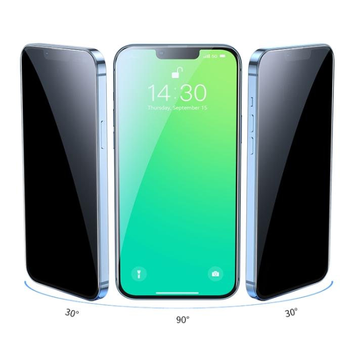 Bild 2, HOCO HOCO iPhone 14 Plus / 13 Pro Max Skärmskydd Nano 3D Privacy - Teknikhallen.se