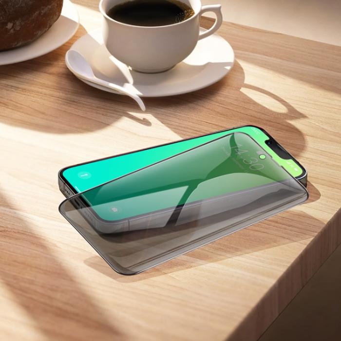 Bild 3, HOCO HOCO iPhone 14 Plus / 13 Pro Max Skärmskydd Nano 3D Privacy - Teknikhallen.se