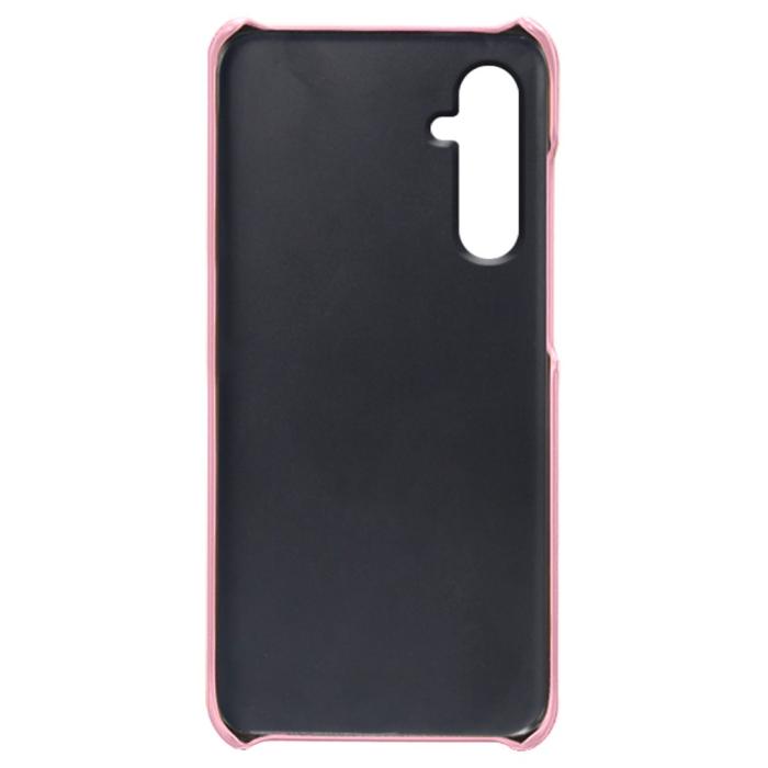 Bild 4,  Samsung Galaxy A15 5G Skal Läderbelagt Med Kortfack Roséguld - Teknikhallen.se