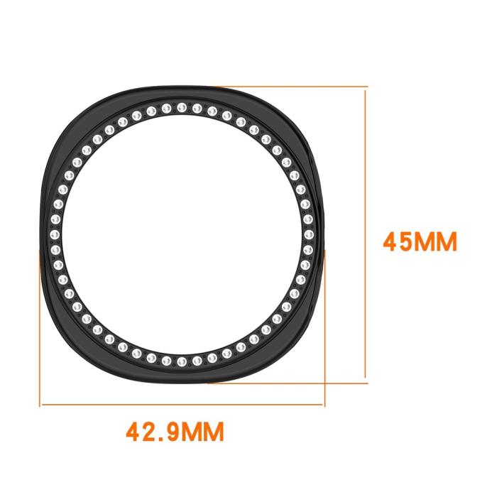 Bild 4,  Samsung Galaxy Watch 8 40 mm Skal Strass Svart - Teknikhallen.se