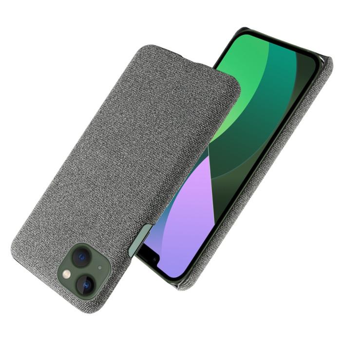 Bild 2,  iPhone 15 Skal Tygbelagt Grå - Teknikhallen.se