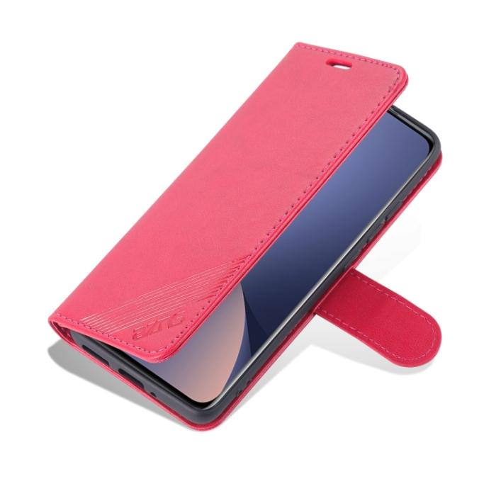 Bild 3, AZNS AZNS Xiaomi 12 Fodral Läder Röd - Teknikhallen.se