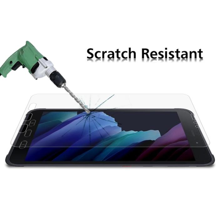 Bild 4,  Samsung Galaxy Tab Active 3 Skärmskydd Härdat Glas - Teknikhallen.se