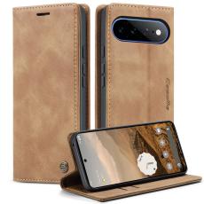 CASEME CASEME Google Pixel 11 Pro XL Fodral RFID L&auml;der Brun - Teknikhallen.se