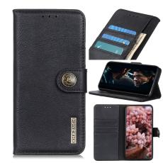 KHAZNEH KHAZNEH Xiaomi Redmi 9C Fodral L&auml;der Svart - Teknikhallen.se
