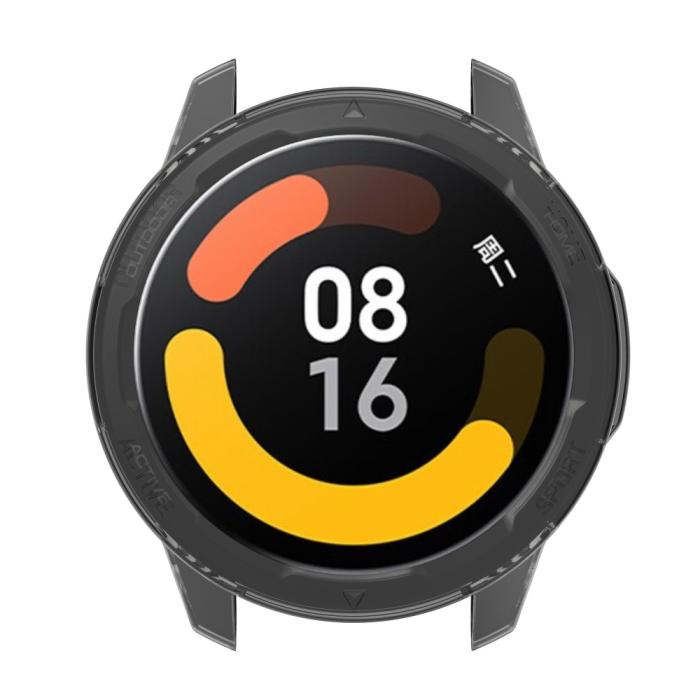Bild 5,  Xiaomi Watch S1 Active/Watch Color 2 TPU Skal Svart Tonad - Teknikhallen.se