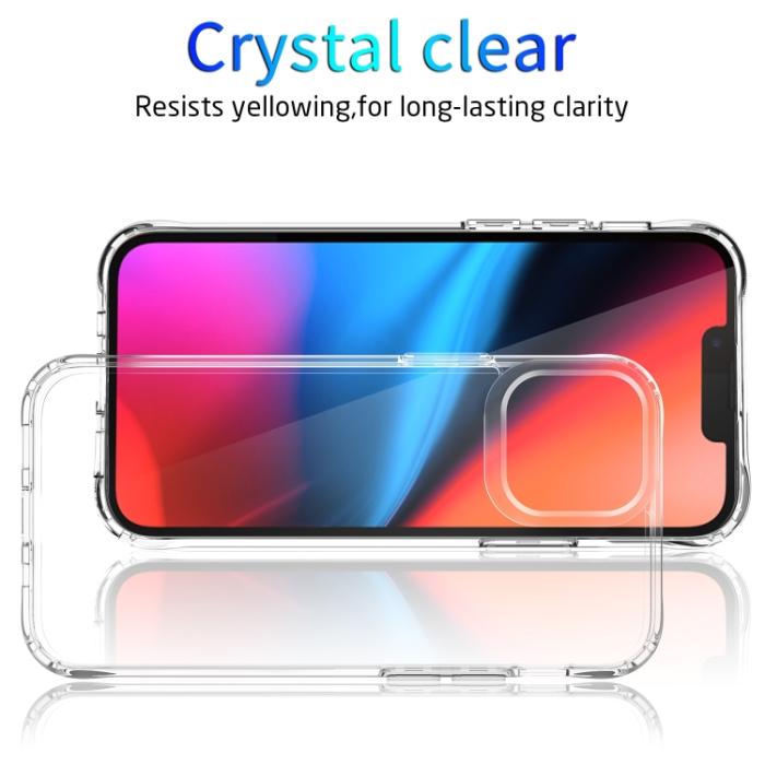 Bild 2,  iPhone 14 Pro Skal Akryl/TPU Transparent - Teknikhallen.se