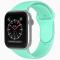 ColorPop Apple Watch 42/44/45/49 mm Silikon Armband (M/L) Mintgrön - Teknikhallen.se