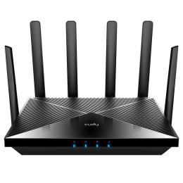 Cudy Cudy 4G Router LT18 Cat 18 AX1800 Gigabit Dual-SIM Svart - Teknikhallen.se
