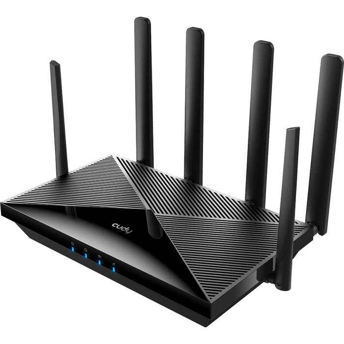 Bild 2, Cudy Cudy 4G Router LT18 Cat 18 AX1800 Gigabit Dual-SIM Svart - Teknikhallen.se