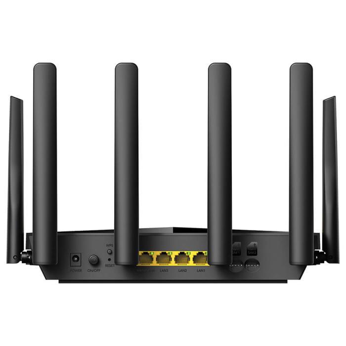 Bild 3, Cudy Cudy 4G Router LT18 Cat 18 AX1800 Gigabit Dual-SIM Svart - Teknikhallen.se