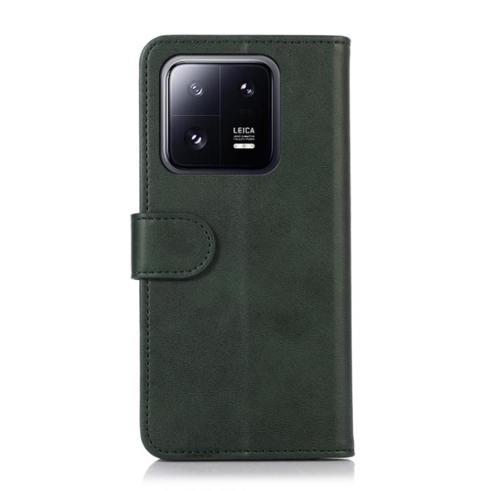 Bild 3,  Xiaomi 13 Pro 5G Fodral Läder Grön - Teknikhallen.se