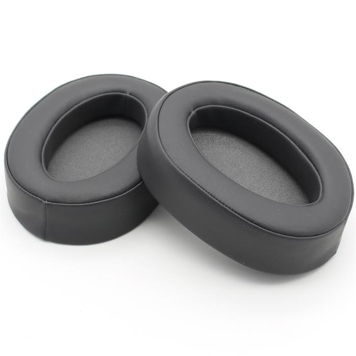 Bild 5,  Öronkuddar För Sony MDR-100ABN/WH-H900N Svart - Teknikhallen.se