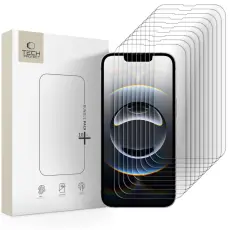 Tech-Protect Tech-Protect iPhone 17e/16e/14/13/13 Pro 10-PACK Sk&auml;rmskydd H&auml;rdat Glas - Teknikhallen.se