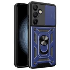  Samsung Galaxy S24 FE Skal CamShield Ring Hybrid M&ouml;rk Bl&aring; - Teknikhallen.se