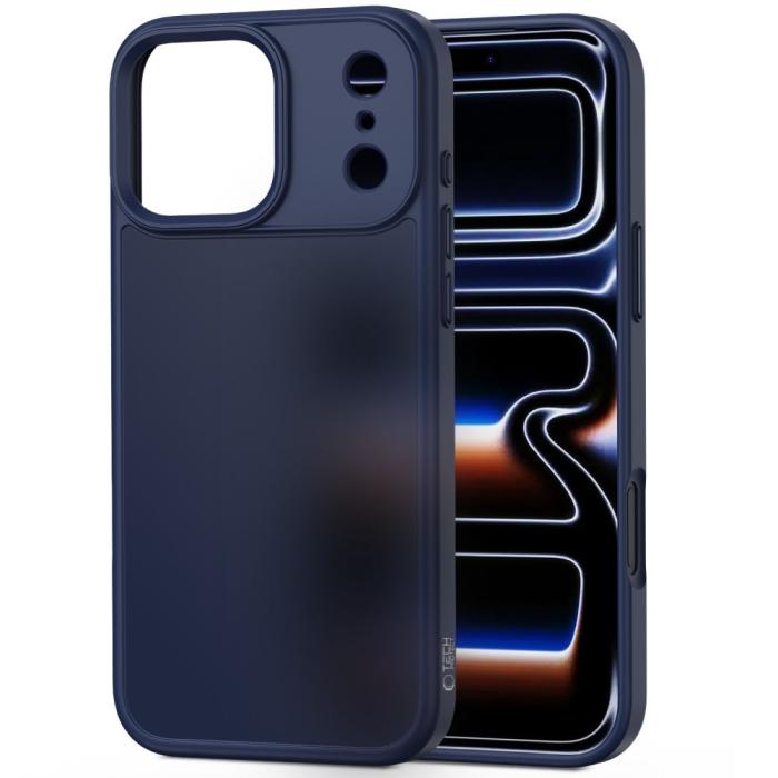 Bild 2, Tech-Protect Tech-Protect iPhone 17 Pro Max Skal MagMat Matte Deep Blue - Teknikhallen.se