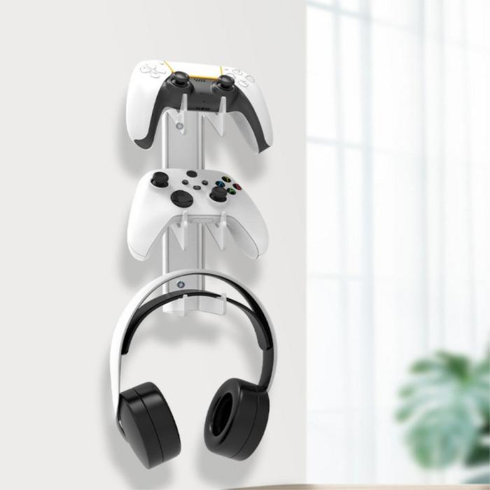 Bild 2, iPlay iPlay Universalt Väggfäste Till Handkontroll/Headset Transparent - Teknikhallen.se