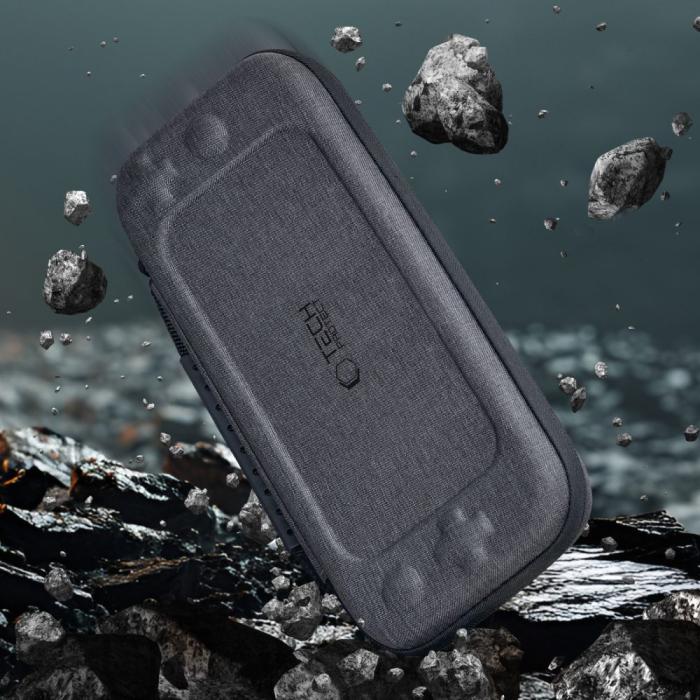 Bild 5, Tech-Protect Tech-Protect Nintendo Switch 2 Förvaringsväska Hardpouch Grå - Teknikhallen.se