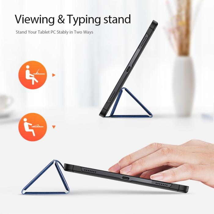 Bild 2, DUX DUCIS DUX DUCIS Lenovo Tab P11 Pro Gen 2 Fodral DOMO Tri-Fold Blå - Teknikhallen.se