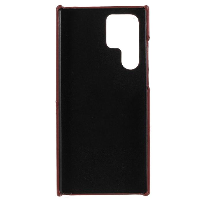 Bild 4,  Samsung Galaxy S22 Ultra Skal Med Kortfack Röd - Teknikhallen.se