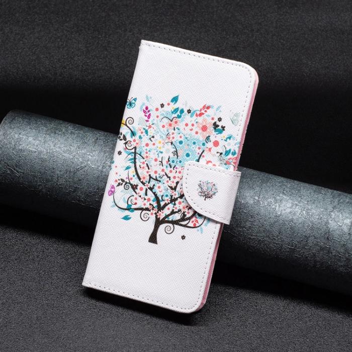 Bild 6,  Xiaomi 12 Pro Fodral Med Tryck Blommigt Träd - Teknikhallen.se