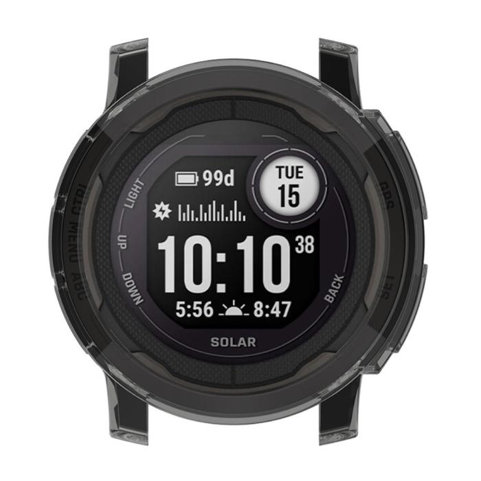 Bild 5,  Garmin Instinct 2 TPU Skal Svart Tonad - Teknikhallen.se