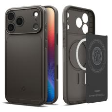 Spigen Spigen iPhone 17 Pro Skal MagSafe Thin Fit Gunmetal - Teknikhallen.se