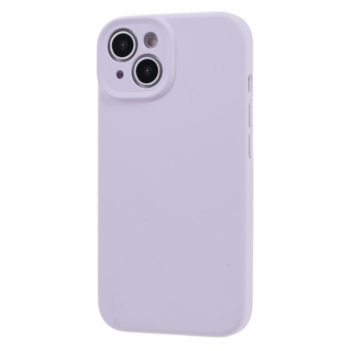 Bild 3,  iPhone 15 Plus Skal Liquid Silikon Ljus Lila - Teknikhallen.se
